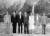 1994년 6월 16일 북한을 방문한 지미 카터 전 미국 대통령(왼쪽에서 세번째)이 김일성 주석(가운데)과 기념촬영하고 있다. [AP=연합뉴스]
