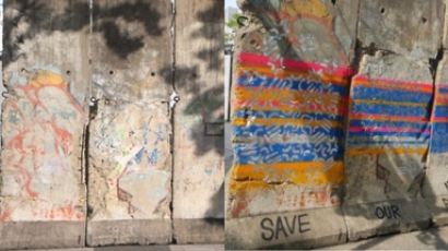 베를린 장벽 훼손한 그라피티 예술가 “선처 부탁드립니다”