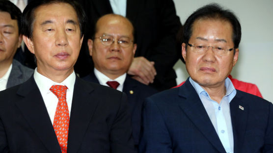 낙동강 벨트가 디비졌다···수도권 이어 한국당 치욕