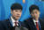 축구 해설가로 데뷔한 &#39;영원한 캡틴&#39; 박지성(오른쪽)과 배성재 캐스터. [SBS 제공=연합뉴스] 