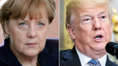 “난민수용 한 독일, 범죄 늘었다” 트럼프 트윗에 메르켈 대답