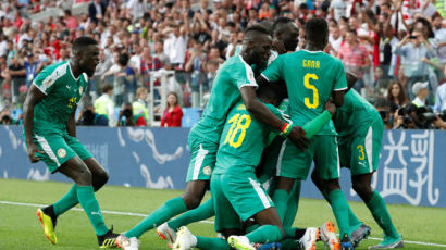 세네갈, 폴란드에 2-1로 승리…아프리카 대륙 자존심 세워