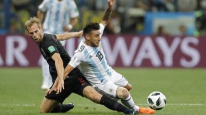 아르헨티나 vs 크로아티아, 전반전 접전 속 0-0 득점없이 마무리