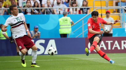 2018 월드컵 한국 첫 골 주인공은 손흥민 