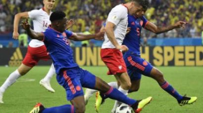 콜롬비아, 폴란드 3-0 완파…일본 16강 진출 ‘호재’