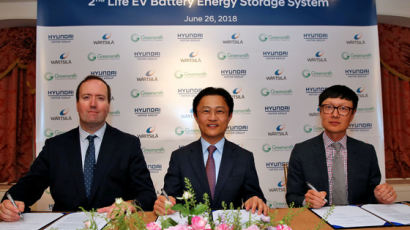 현대차그룹, 전기차 배터리 재활용한 ESS 개발 사업 뛰어든다