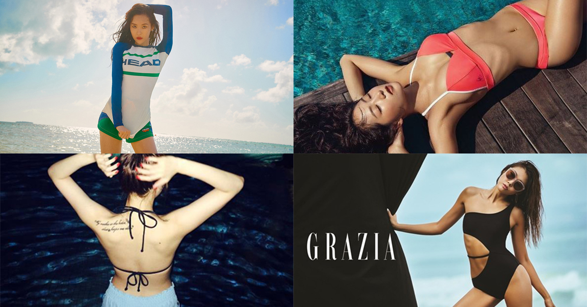 PHOTOS: "Bikini? Rash Guard?"… 16 K-Culture Stars in Swimsuits