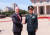 제임스 매티스(왼쪽) 미 국방장관과 웨이펑허(오른쪽) 중국 국방장관이 27일 베이징 중국 인민해방군 청사에서 회담에 앞서 악수하고 있다. [사진=중국 국방부]