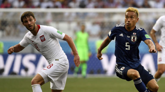 일본, 폴란드에 0-1패…페어플레이 점수로 간신히 16강 진출