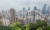홍콩 빅토리아 피크에서 내려다본 홍콩의 아파트촌 모습. [연합뉴스]