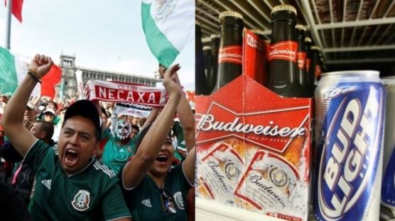 버드와이저 “멕시코, 16강전서 브라질 꺾으면 맥주 공짜”