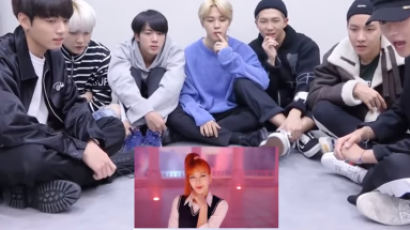 BTS Reacts to BLACKPINK's 'PLAYING WITH FIRE'???