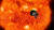 태양 탐사선 파커 솔라 프로브가 태양 주변을 돌며 관측을 하고 있는 상상도. [사진 NASA]