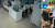 전북 익산의 한 병원 응급실에서 의사를 폭행하는 환자 임모씨. 오른쪽 사진은 경찰 출동 뒤에도 의자를 발로 차며 저항하는 임씨의 모습 [대한의사협회 제공 영상 캡처] 