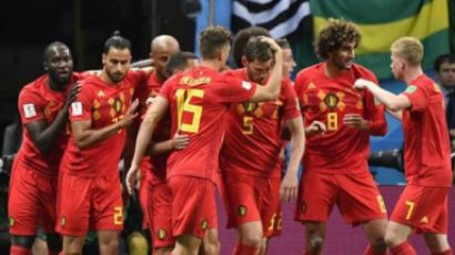 벨기에, 브라질 2-1 격파 '준결승 진출'…프랑스와 격돌
