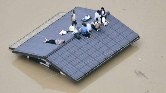 13명 사망·45명 행방불명…기록적 폭우 쏟아진 일본 상황