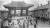 1905년 을사조약 체결 당시 경운궁 대안문(현 대한문) 앞에 모인 민중들에게 일본군이 무력시위를 하고 있다.[사진 문화재청]