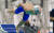 지난 4월 광주 남부대국제수영장에서 열린 &#39;수영국가대표 선발대회&#39;에 출전한 박태환이 자유형 400m 예선에서 입수하고 있다. [뉴시스]