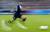 프랑스 공격수 음바페가 월드컵 4강에서 엄청난 속도로 드리블하고 있다. [AP=연합뉴스]