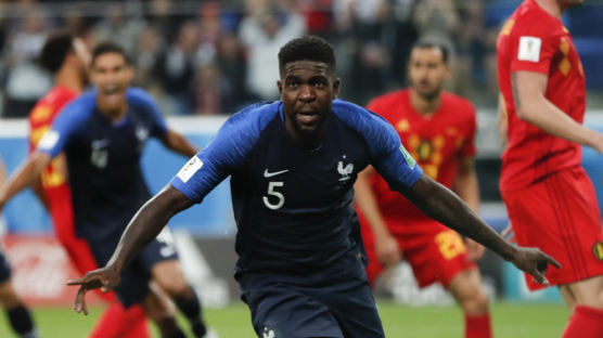 프랑스 결승 이끈 움티티, FIFA 공식 MOM 선정