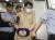 지난 6일 서울 서초구 특검 사무실에 출석한 &#39;둘리&#39; 우모씨. 우씨는 드루킹과 마찬가지로 구속상태에서 재판을 받고 있다. [연합뉴스]