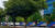 전국택배연대노조가 지난 11일 오후 경남도청 앞에서 CJ 대한통운 규탄대회를 열기 위해 몰고 온 택배 차량이 일렬로 늘어서 있다. [연합뉴스]