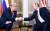 지난 16일 핀란드 헬싱키에서 도널드 트럼프 미국 대통령과 블라디미르 푸틴 러시아 대통령이 정상회담을 했다. [AFP=연합뉴스]
