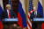 지난 16일 핀란드 헬싱키에서 도널드 트럼프 미국 대통령과 블라디미르 푸틴 러시아 대통령이 정상회담을 했다. [연합뉴스]