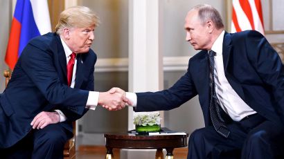 푸틴 "트럼프의 적들이 정상회담 폄훼하고 미·러 관계 개선 방해해"