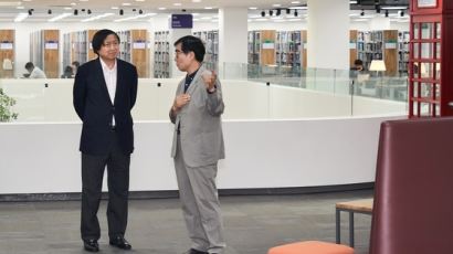 신기남 도서관정보정책위원장, 광운대 중앙도서관 방문