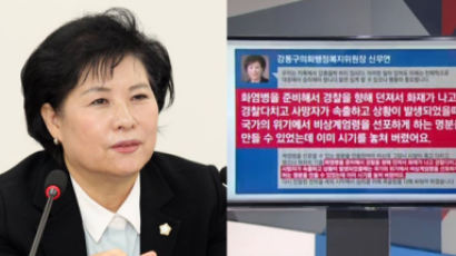 "화염병 던져 계엄령 명분 만들었어야" 강동구의원 발언 재조명