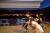 지난 4월 대전월드컵경기장에서 열린 좀비런 행사에서 참가자들이 추격전을 벌이고 있다. [사진 좀비런 코리아]