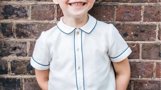 벌써 다섯 살…英 왕실, 조지 왕자 생일 사진 공개