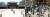 연일 폭염이 이어진 22일 경복궁이 한산한 모습을 보이고 있다(왼쪽). 같은날 서울 강남구 코엑스 도서관은 사람들로 북적이고 있다. 임현동·장진영 기자 