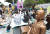지난달 서울 종로구 중학동 일본대사관 앞에서 제1341차 일본군 성노예 문제 해결을 위한 정기시위가 열리고 있다. [연합뉴스]