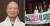 하와이 무량사 주지 도현 스님(오른쪽 사진)이 24일 우정총국 앞에서 기자회견을 열고 설정 스님(왼쪽 사진)의 은처자 의혹은 사실이라고 주장했다. [연합뉴스]