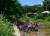 북한산둘레길 18코스 도봉 옛길을 내려오면 만나는 무수골. 개구쟁이들이 물놀이를 즐기고 있다. [사진 진우석] 