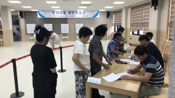 강정 마을, 주민투표로 국제 관함식 개최 수용