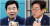 김진표 더불어민주당 의원(왼쪽)과 이재명 경기지사. [뉴스1]