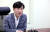 바른미래당 당대표에 출사표를 던진 하태경 의원이 3일 오후 서울 여의도 국회 의원회관에서 기자간담회를 하고 있다. [뉴스1]