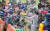 4일 오후 서울 마포구 난지한강공원에서 열린 한강 물싸움 축제에서 참가자들이 물을 뿌리며 축제를 즐기고 있다. [연합뉴스]