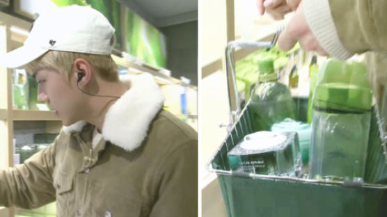 EXO Visited a Cosmetic Store, But Why Did SEHUN…??