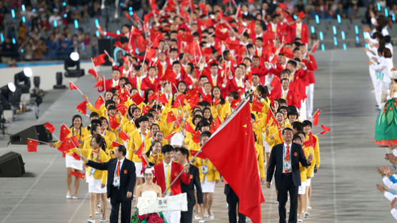 도쿄올림픽 준비 과정... 中, AG에 '젊은 선수단' 파견