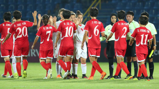북한 여자축구, 첫 경기서 타지키스탄에 16대0 대승