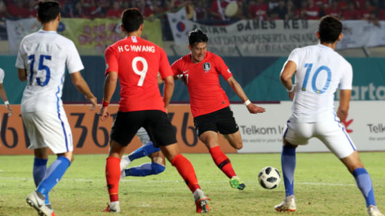 한국, 말레이시아에 1-2 패배…자력 1위 불가능