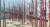 클레이아크김해미술관 중앙홀에 설치된 이승희 작가의 붉고 검은 도자기 대나무숲 ‘기억’