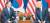 지난 21일 미국 뉴욕에서 정상회담 중인 문재인 대통령과 도널드 트럼프 미국 대통령. 청와대사진기자단