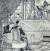 이노우에 가오루 일본 공사의 조선 왕·왕비 알현도. 1895년 1월 25일자 도쿄 도요오도(東陽堂)에서 간행한 『풍속화보』(제84호) 수록. 왕과 왕비가 나란히 나온 희귀한 그림이다. 이태진 서울대 명예교수가 일본 고서점에서 구입해 저서 『동경대생들에게 들려준 한국사』(태학사·2005)에 실었다.