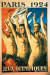 그림1 장 드루아, 1924년 파리 올림픽 포스터.