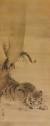 일본, 가노 마사노부(狩野昌信)의 ‘유마·용호도(維摩 龍虎圖)’, 83.3x32.7㎝